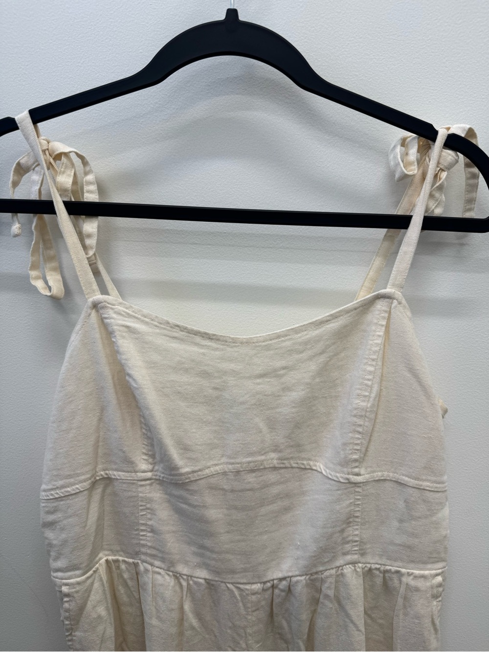Old Navy Cream Jumpsuit - Picture 2 of 5